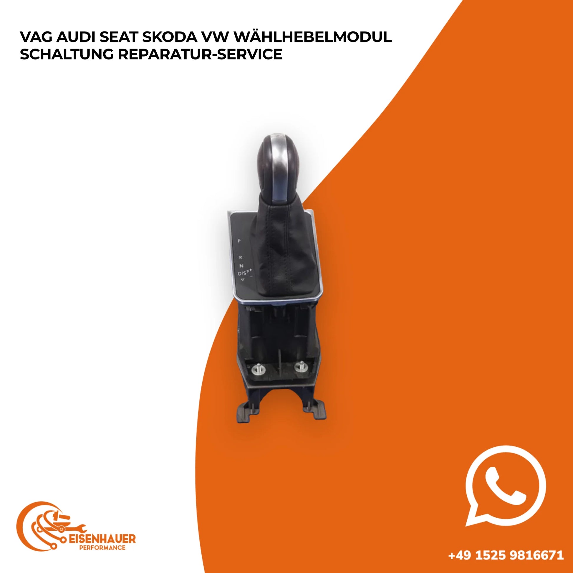 VAG Audi Seat Skoda VW Wählhebelmodul Schaltung Reparatur Service