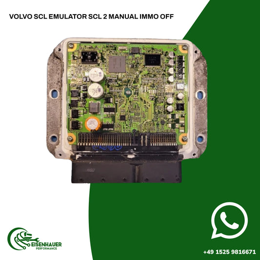 Volvo SCL Emulator SCL 2 Manual Immo Off