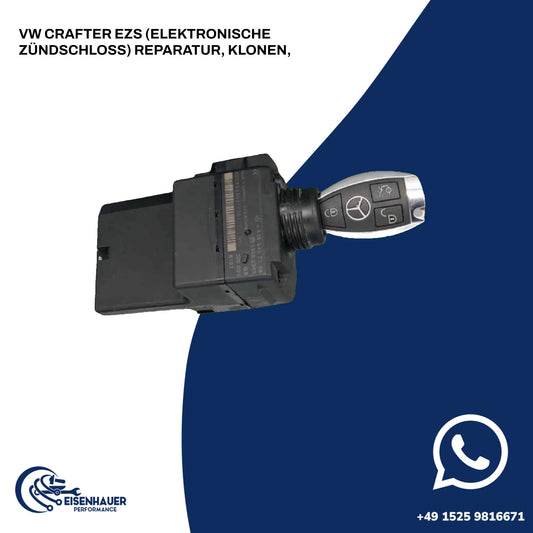 VW Crafter EZS (Elektronische Zündschloss) Reparatur, Klonen,