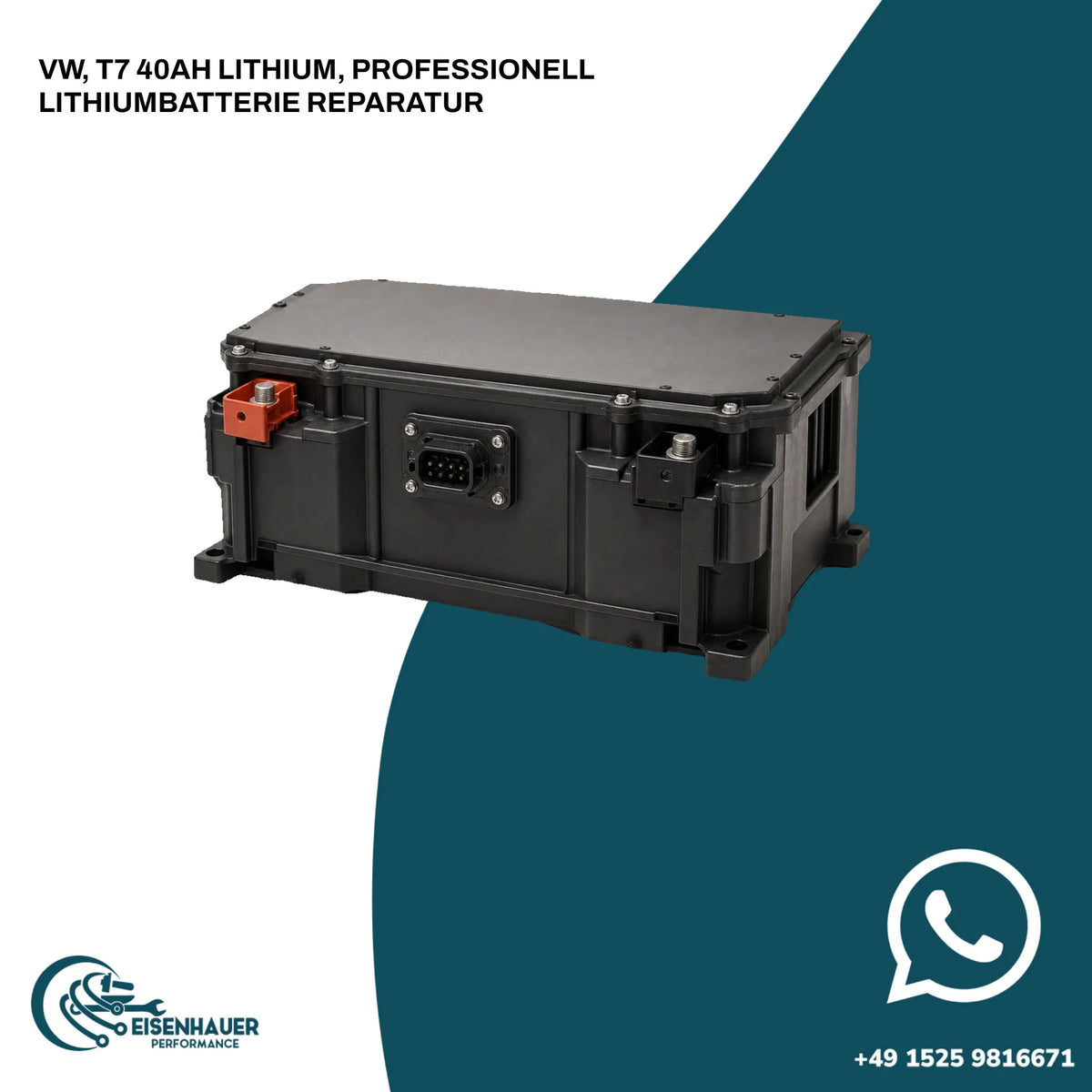 VW, T7 40Ah Lithium, PROFESSIONELL LITHIUMBATTERIE REPARATUR