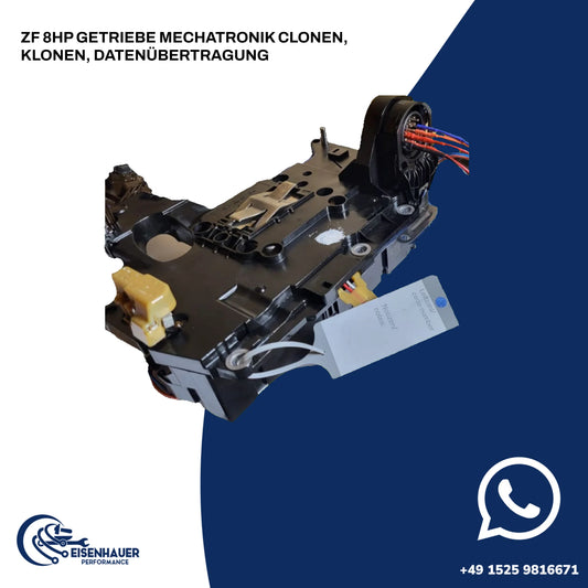 ZF 8HP Getriebe Mechatronik Clonen, Klonen, Datenübertragung