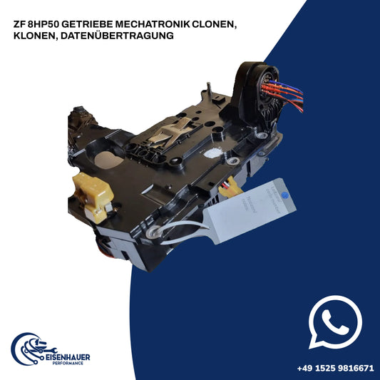 ZF 8HP50 Getriebe Mechatronik Clonen, Klonen, Datenübertragung