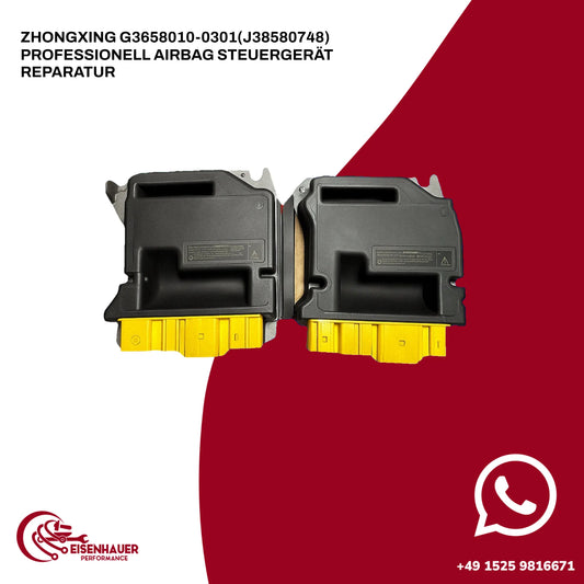 Zhongxing G3658010-0301(J38580748) Professionell Airbag Steuergerät Reparatur